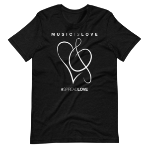 Music Is Love Logo T-Shirt