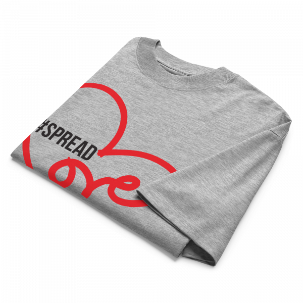 SPREADLove OG Logo Oversized organic high neck t-shirt - Image 2